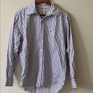 Men’s M Abercrombie and Fitch Striped button up